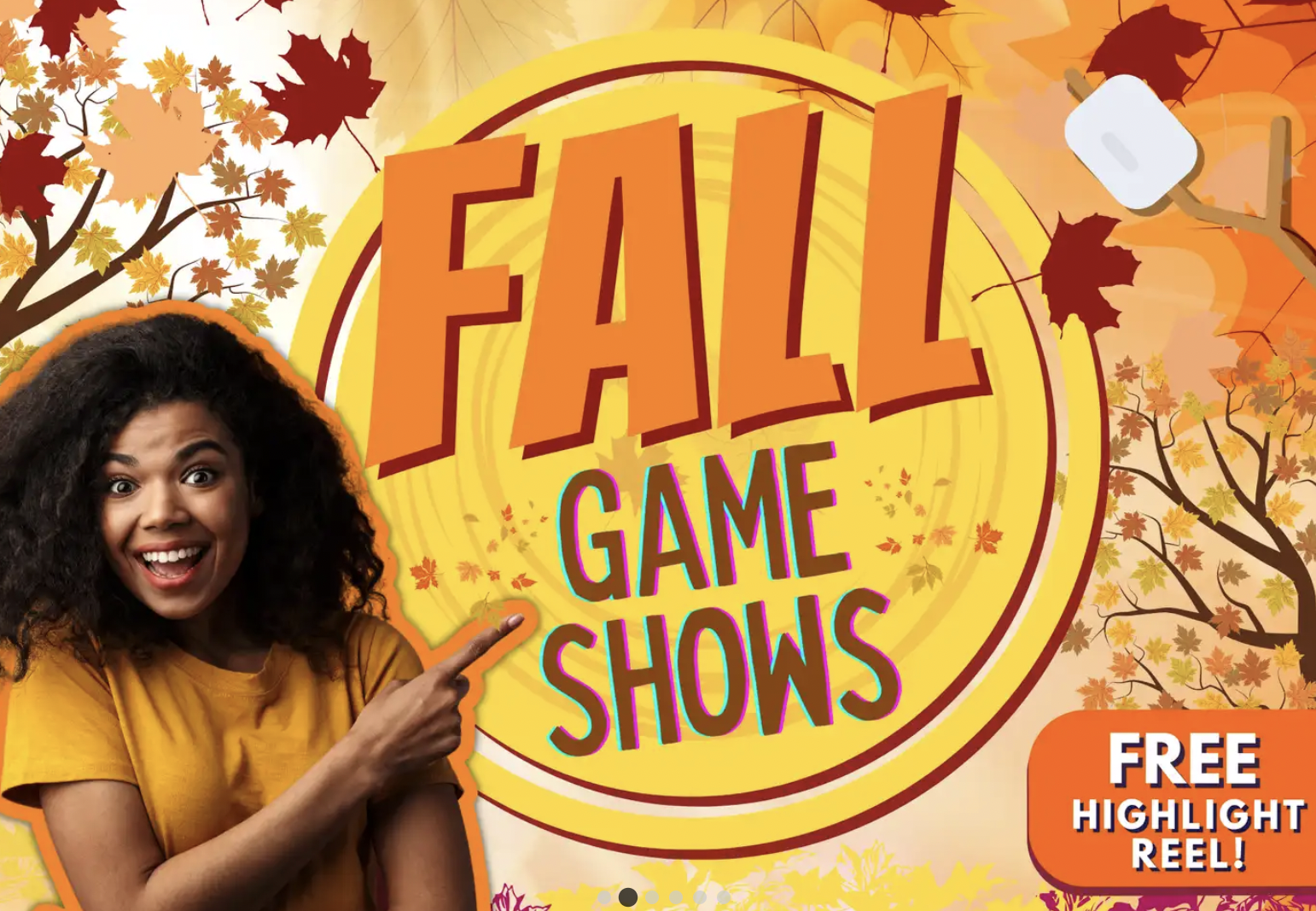 Fall Fun & Games | Cozy Virtual Team Celebration