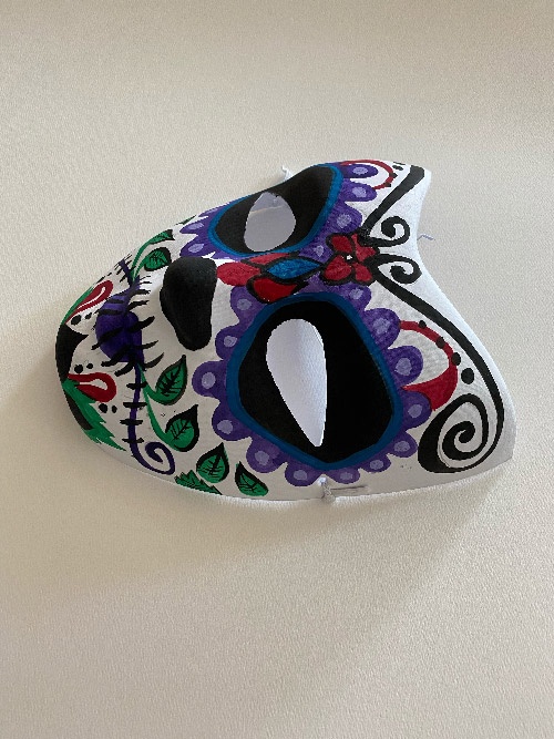Virtual Halloween Mask Decorating Experience